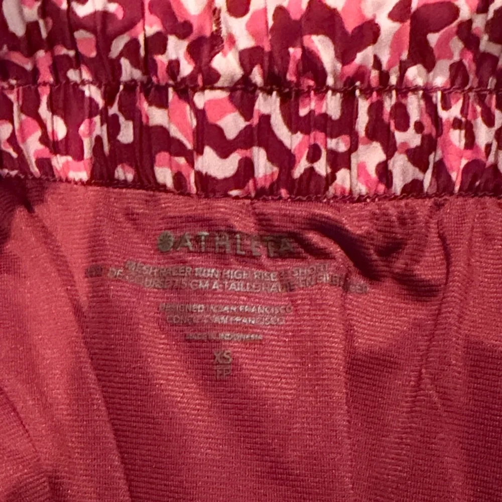 ATHLETA Mesh Racer Run High Rise short - Picture 4 of 5